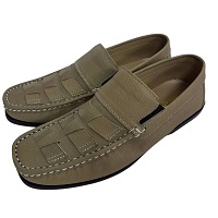 รองเท้าหนัง Camel รุ่น CM-129 สีครีมเทา